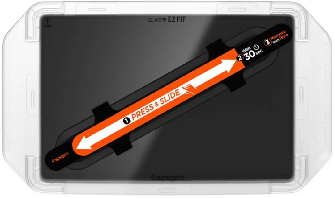 Spigen GlastR EZ FIT Beschermfolie - Tesla Model Y/3 - afbeelding 2 van 6