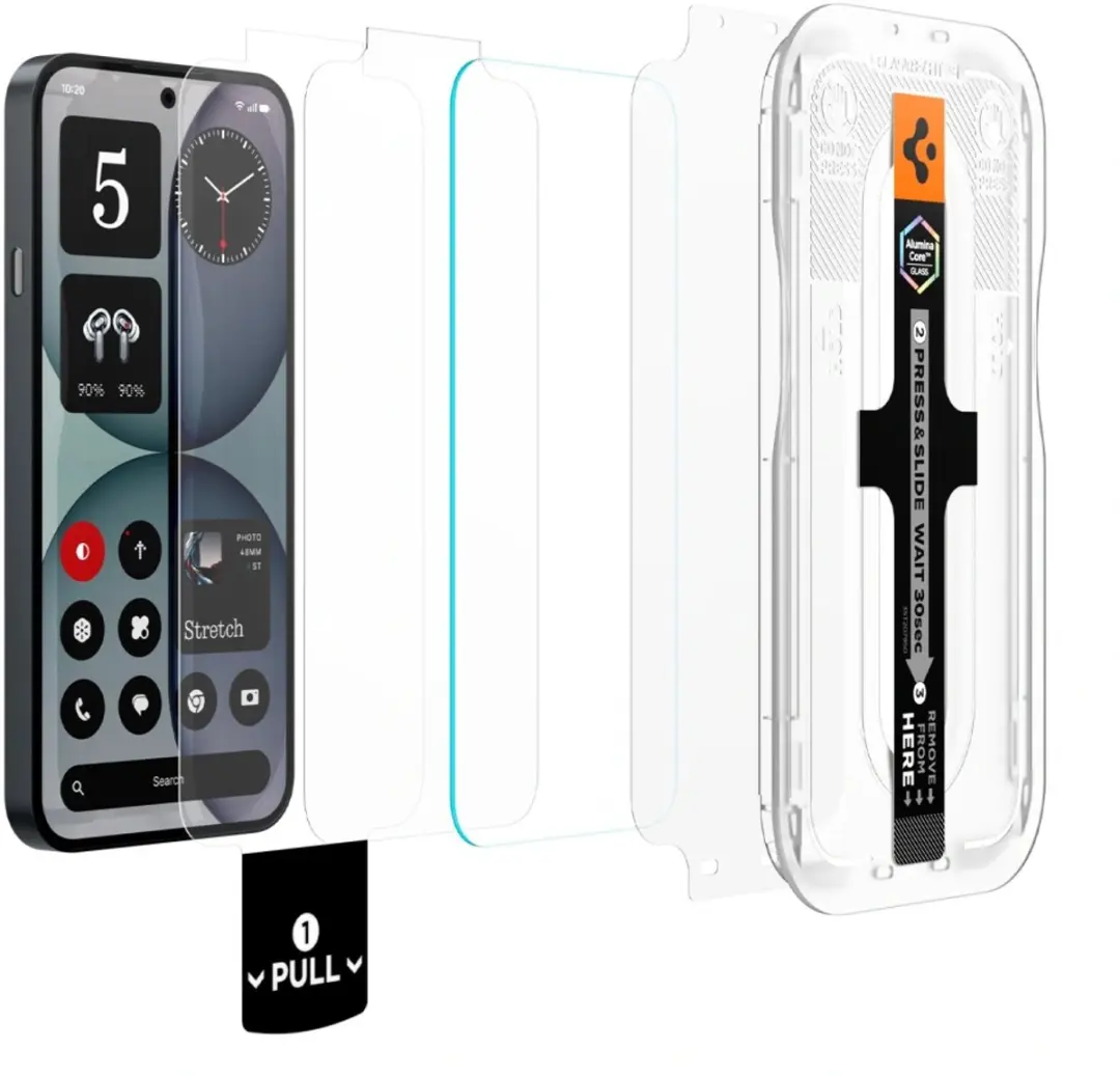 Spigen Glas.tR EZ Fit Pro AGL11682 - Nothing Phone 4a - 2 Stuks - afbeelding 2 van 2
