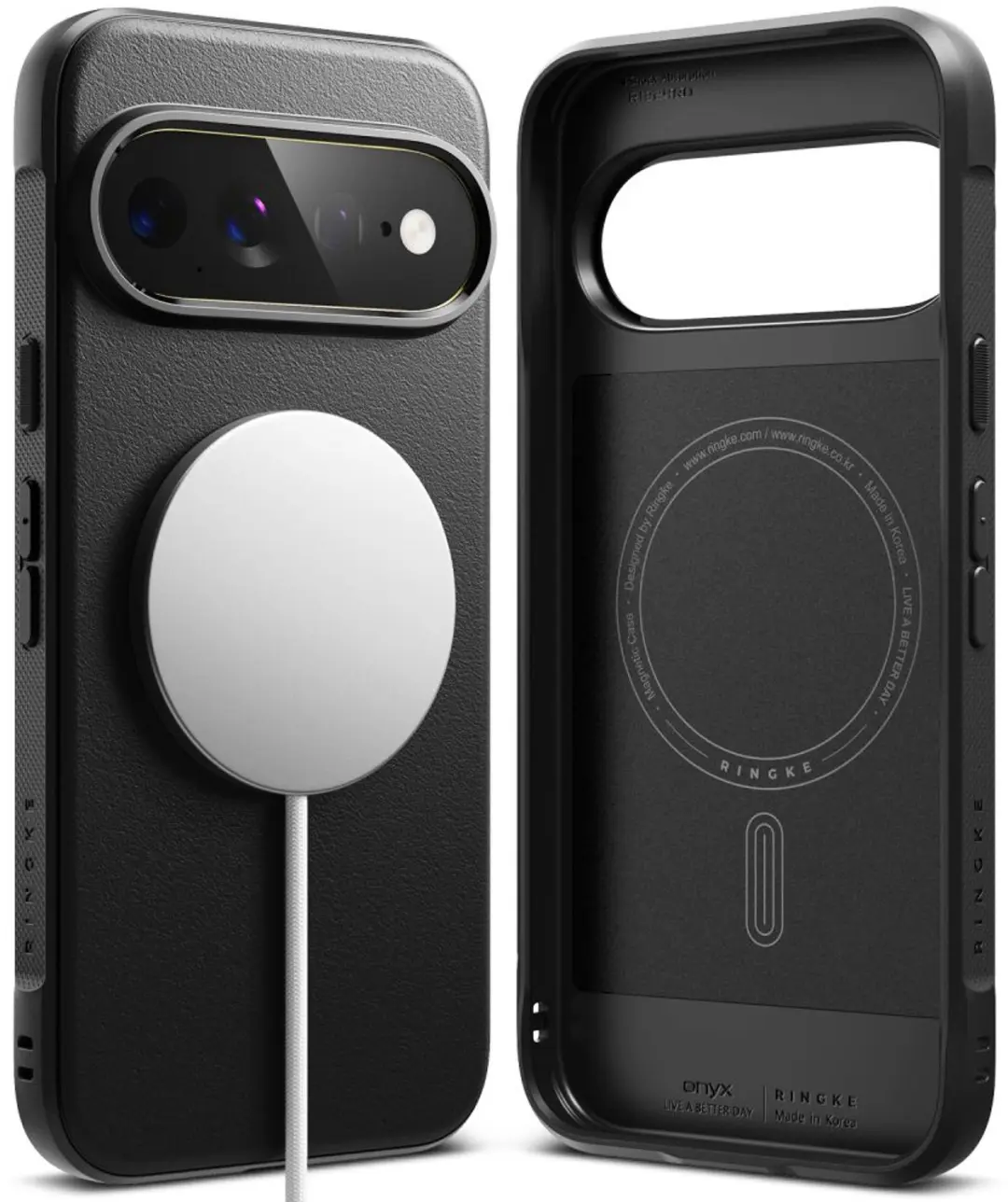 Ringke Onyx Magnetic MagSafe Google Pixel 11 Pro XL Hoesje - Zwart - afbeelding 5 van 6
