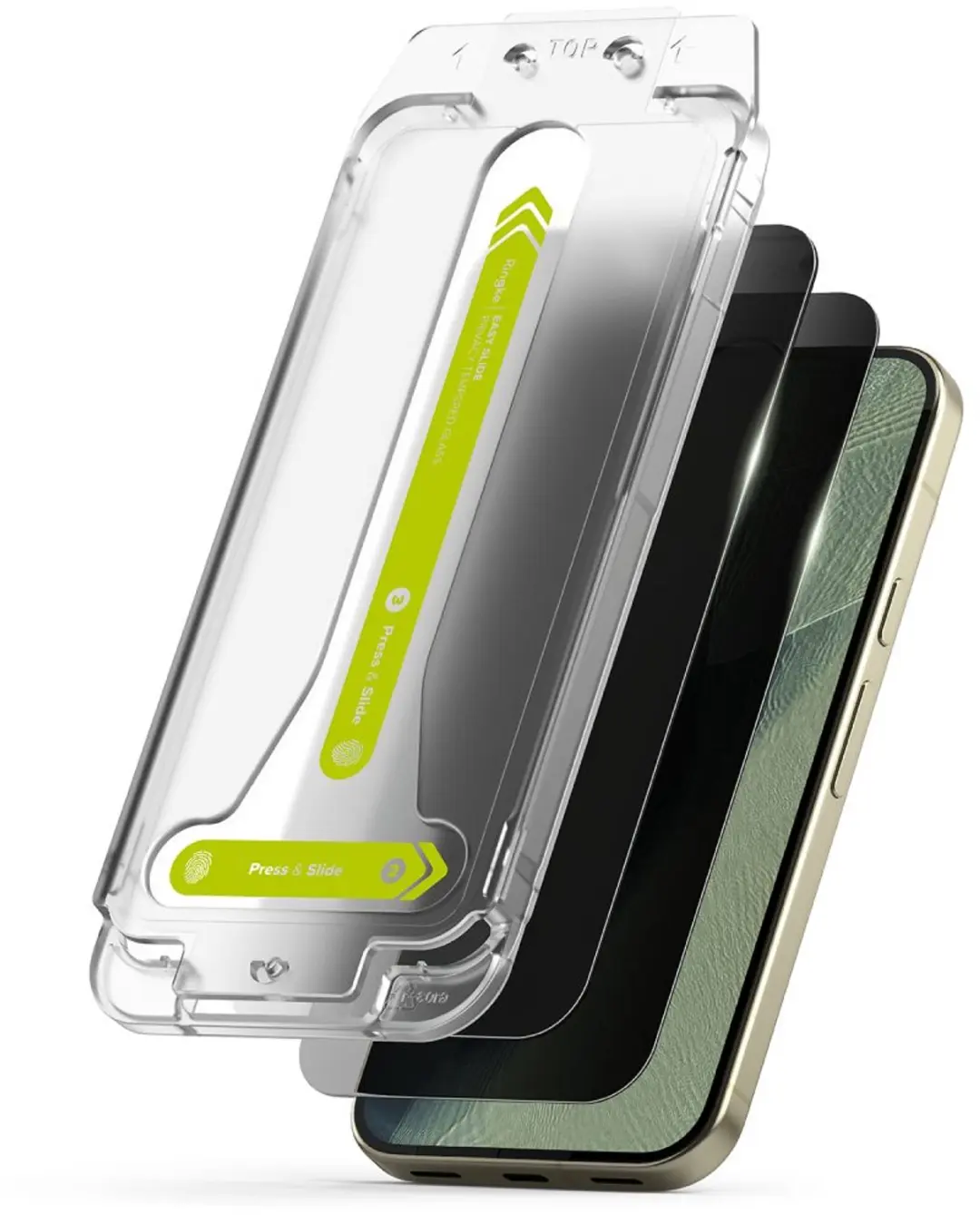 Ringke Easy Slide Glasbeschermer Pixel 9/10/11 Pro XL