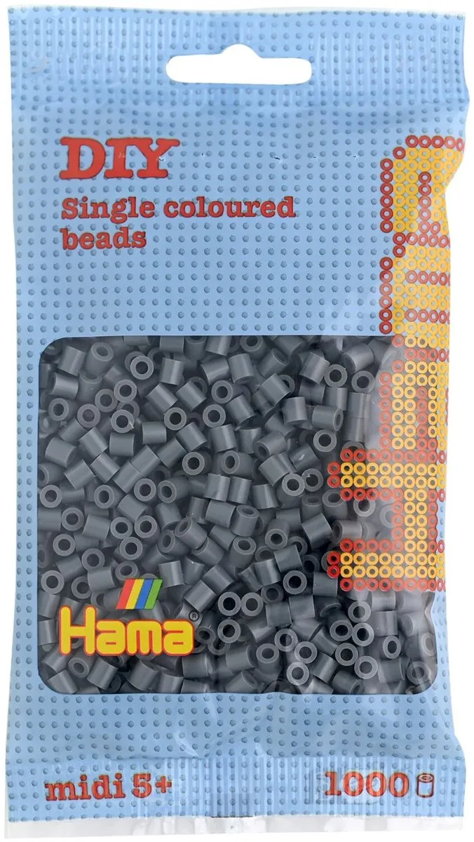 Hama Str Kr 1000 - 1000 Stuks - Grijs