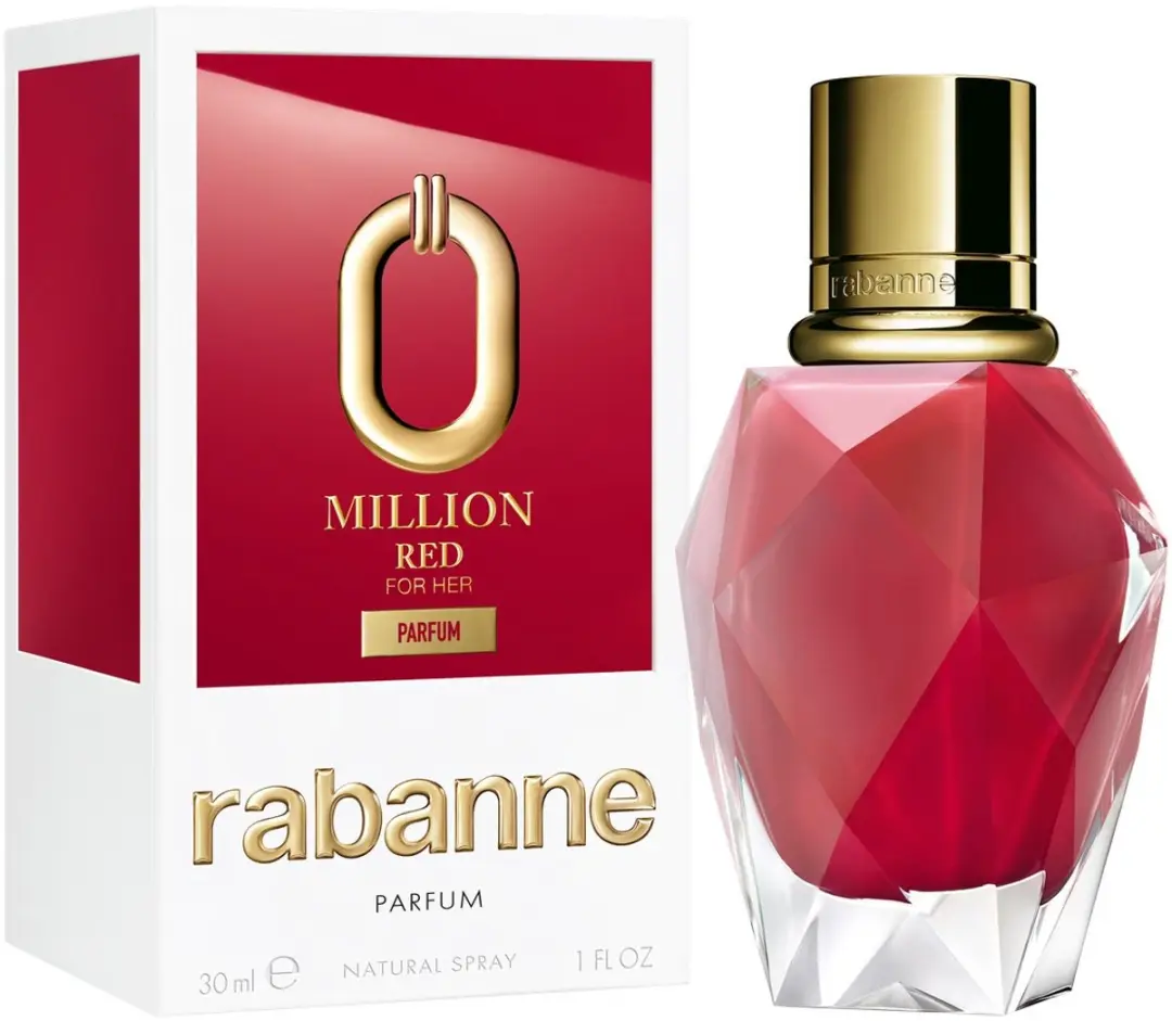 Paco Rabanne Million Red For Her Parfum 30ml - afbeelding 3 van 5