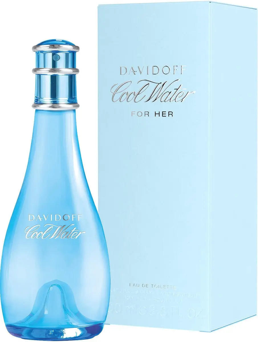 Davidoff Cool Water Woman Eau de Toilette 100ml - afbeelding 3 van 4
