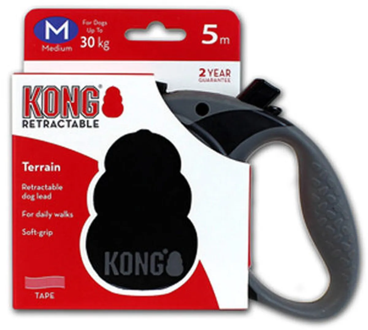 KONG Terrain Rollijn - 5m Roze - Tot 30kg