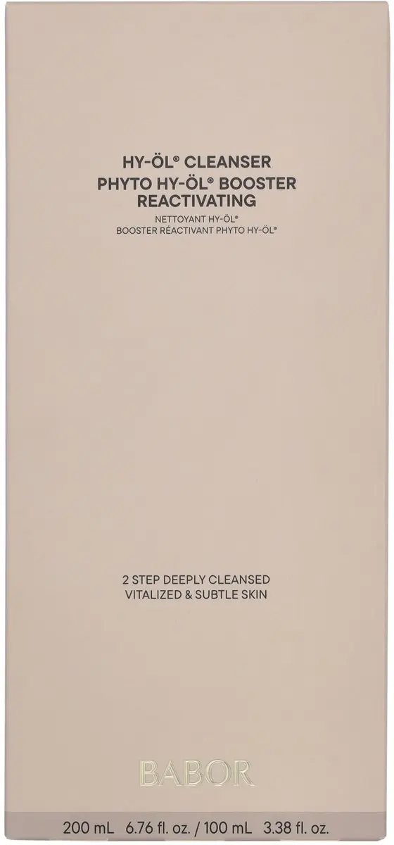 Babor HY-ÖL Cleanser & Phyto HY-ÖL Booster Set 300ml - afbeelding 2 van 4