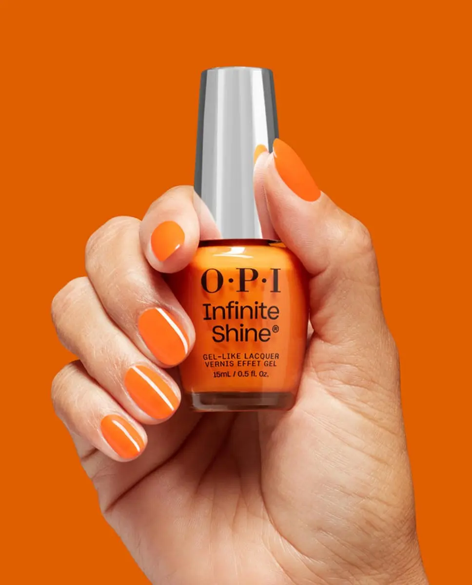 OPI Infinite Shine Rollerbabe Nagellak 15ml - Oranje - afbeelding 4 van 5