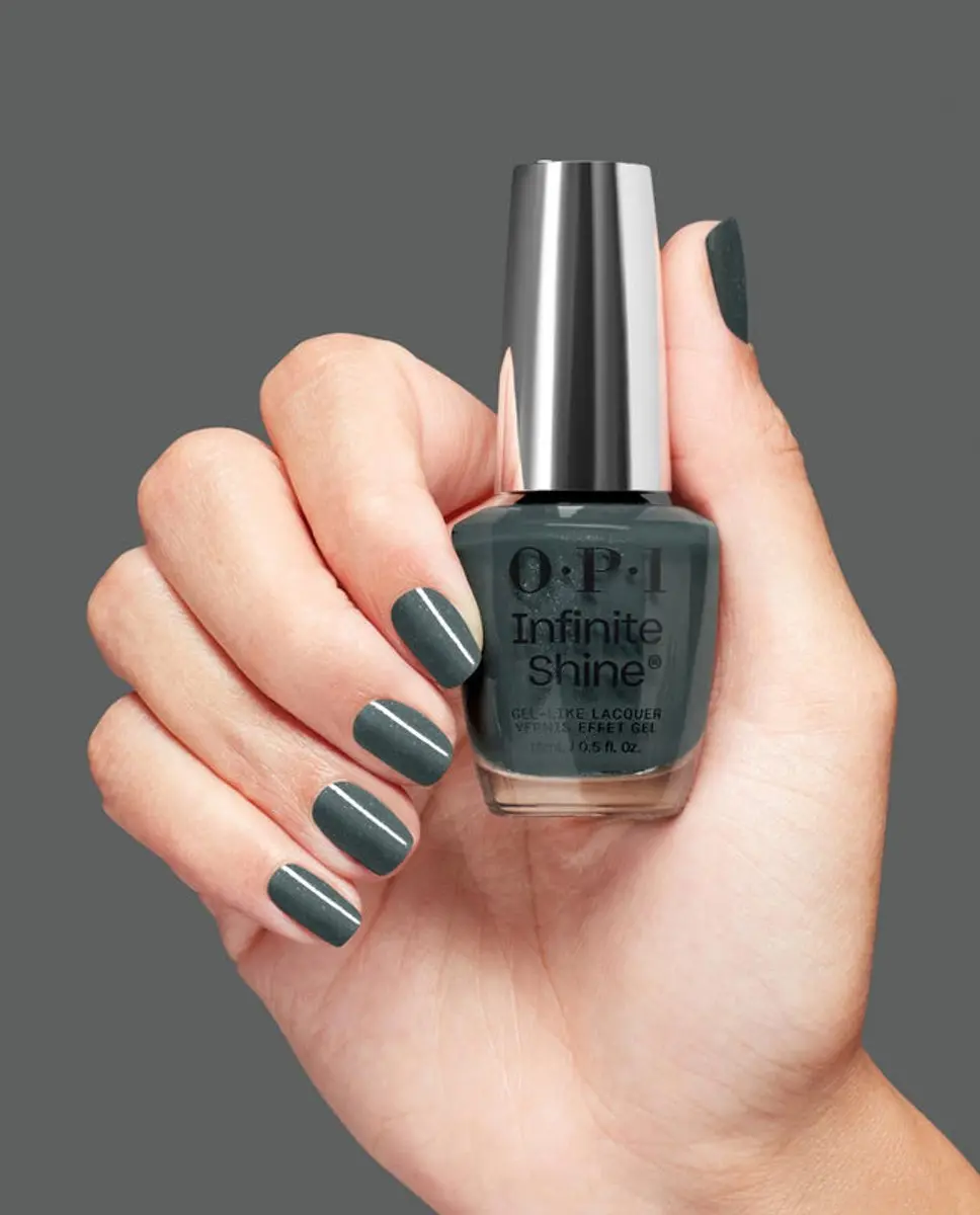 OPI Infinite Shine Get in Platform-ation 15ml - Grijs - afbeelding 5 van 5