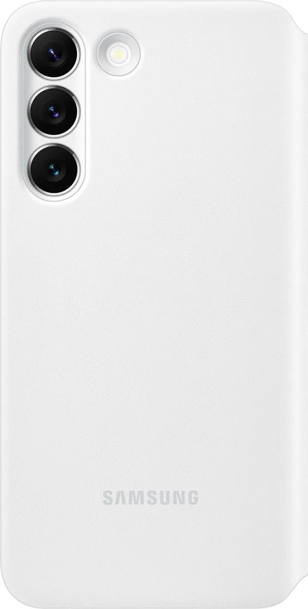 Samsung Galaxy S22 Smart Clear-View Cover EF-ZS901CWEGWW - Wit