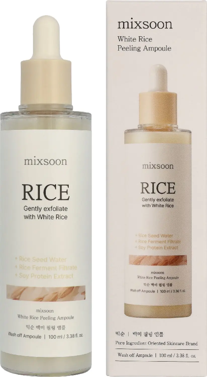 Mixsoon White Rice Peeling Ampoule 100ml