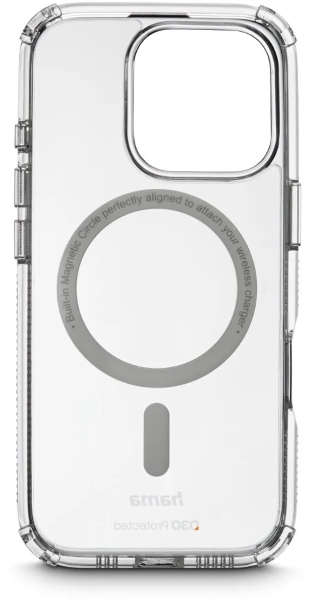 Hama Extreme Protect MagCase iPhone 16 Pro - Transparant - MPN 00123765 - afbeelding 6 van 6