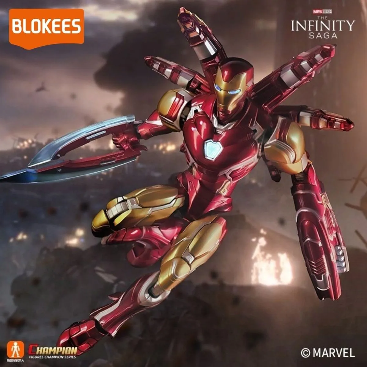 Marvel Iron Man MK85 DX Bouwset Champions Class 01 - 73920