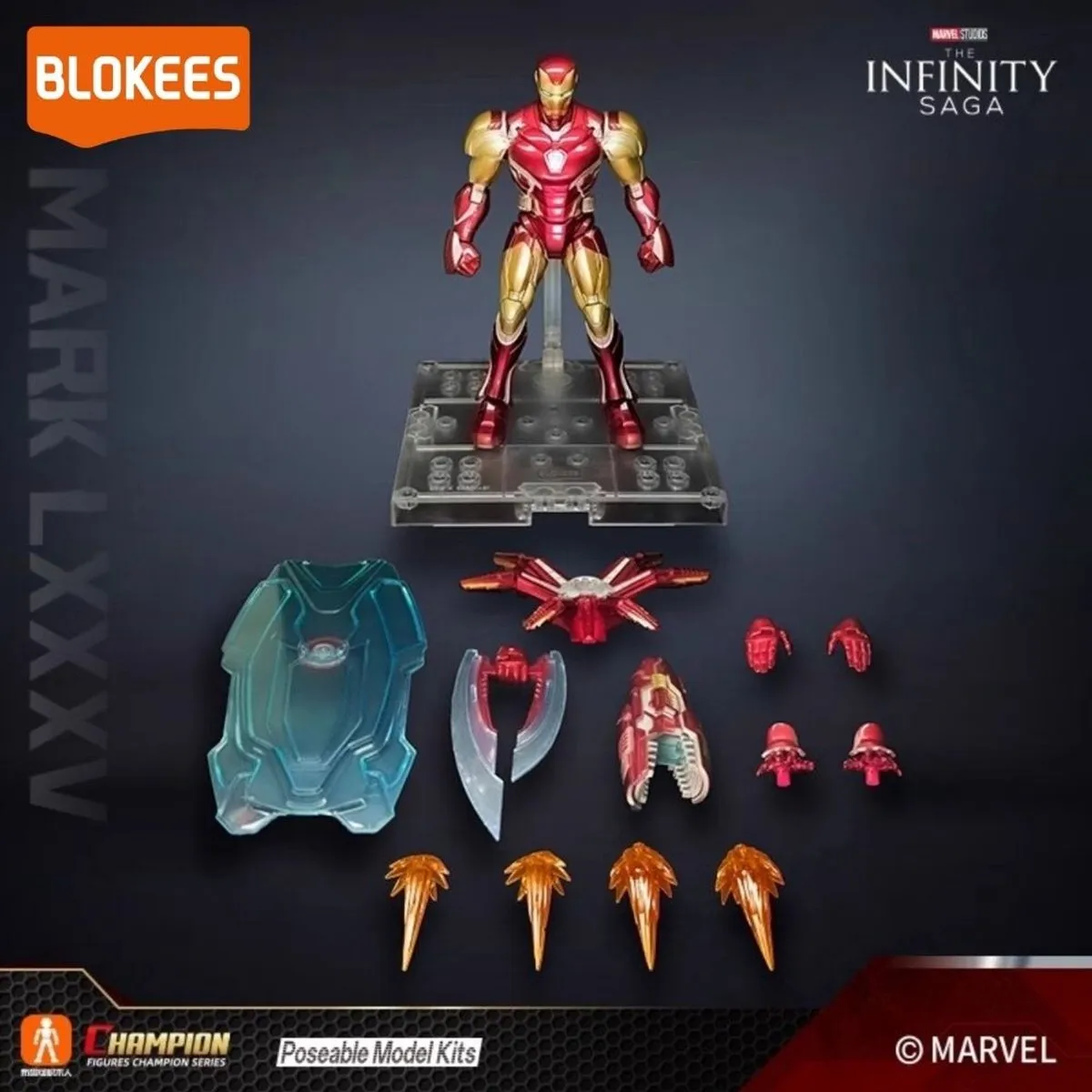 Marvel Iron Man MK85 DX Bouwset Champions Class 01 - 73920