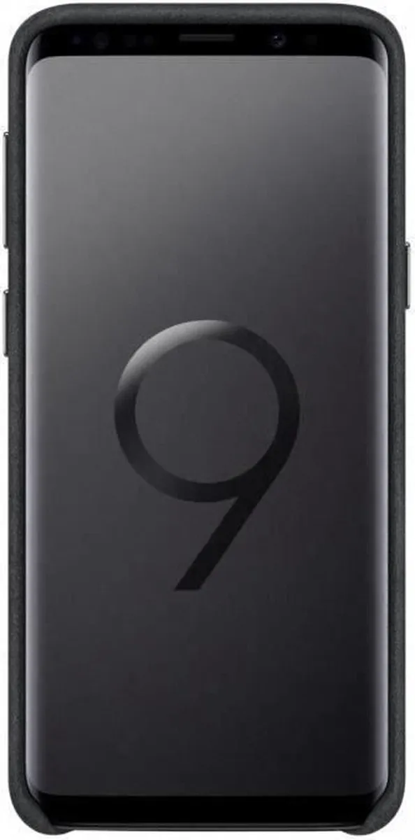 Samsung Alcantara Hoesje SM-G960 - Zwart