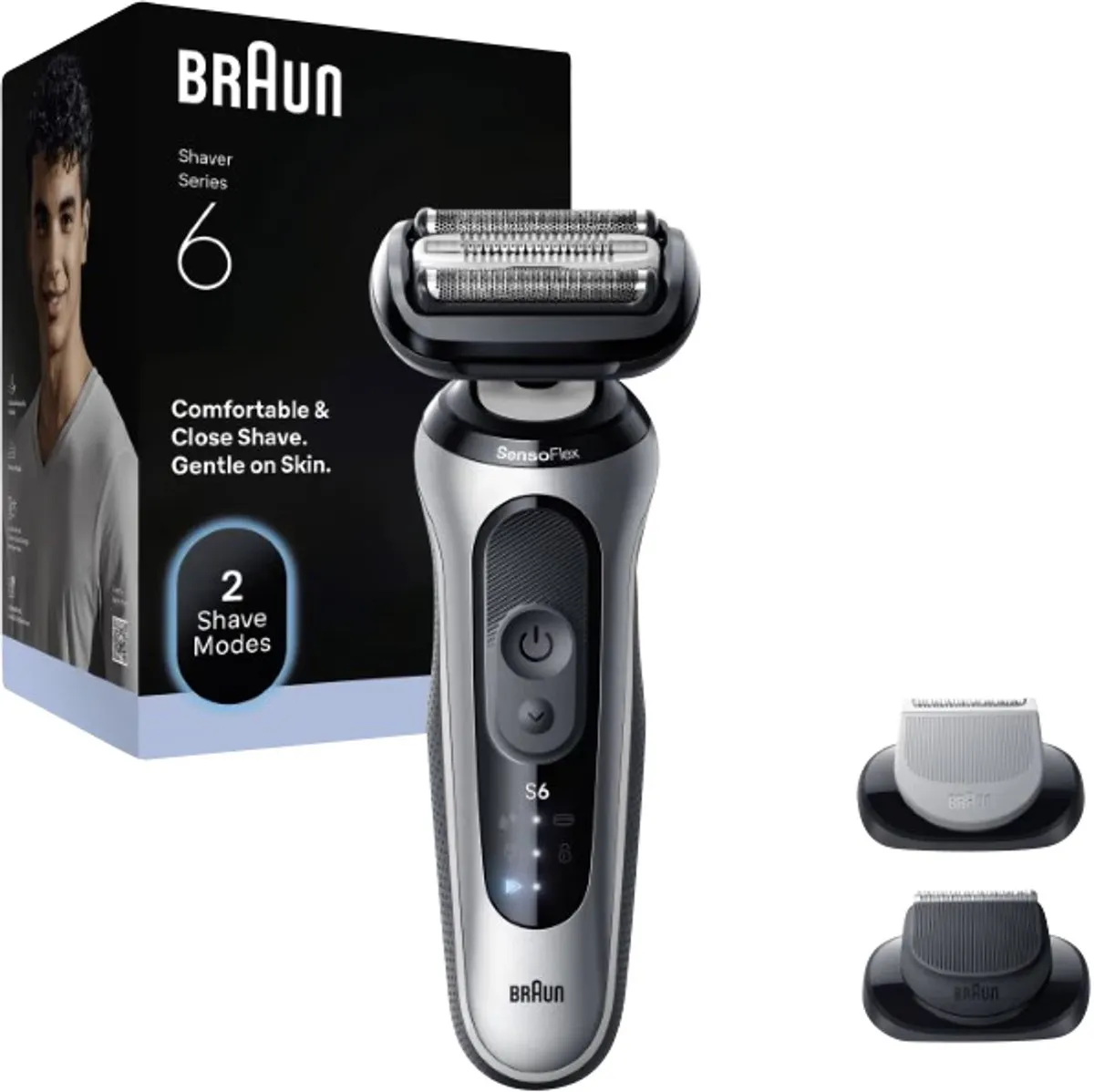 Braun Series 6 62-S1650S Trimmer - Zilver