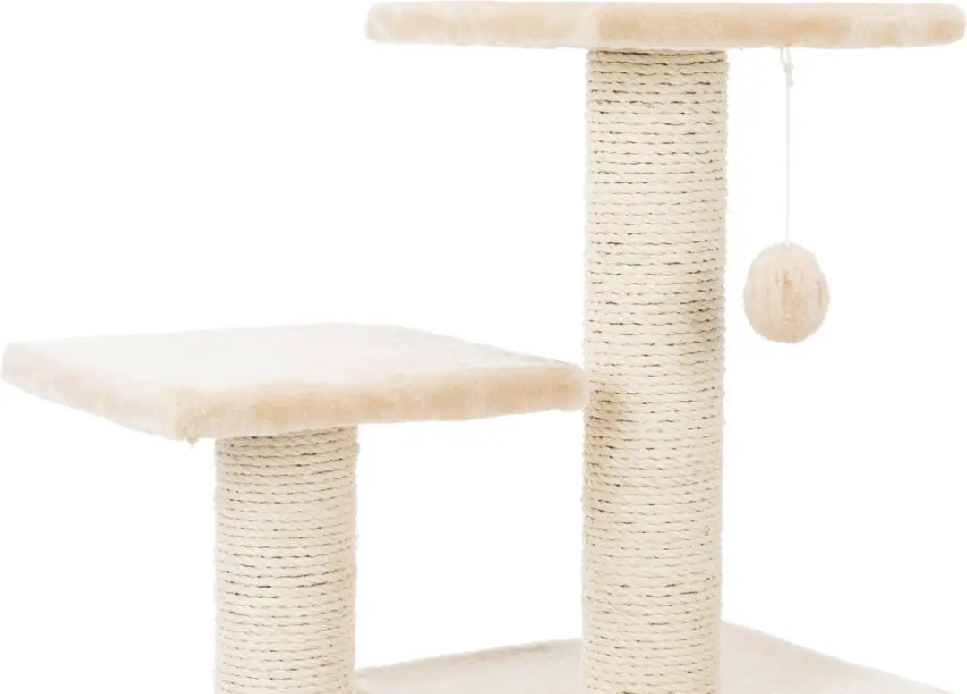 Trixie Krabpaal Valencia - 3 Niveaus - 44x33x71cm Beige - afbeelding 3 van 5