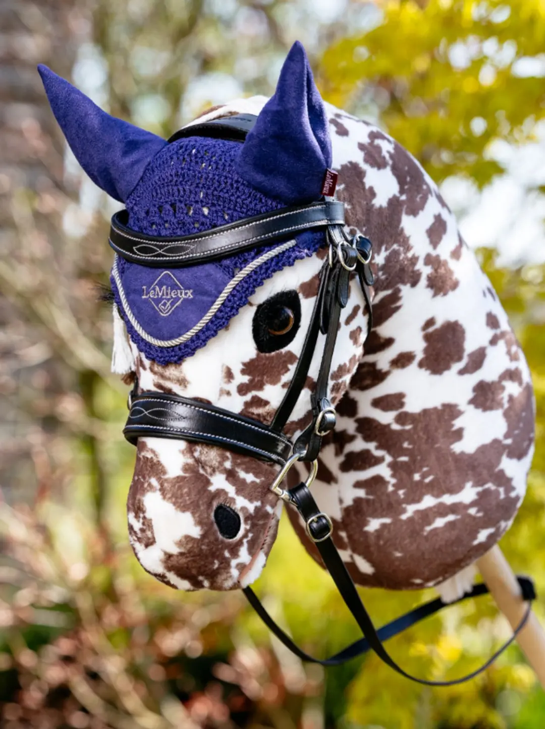 LeMieux Hobby Horse Oornetje Ink Blue - afbeelding 2 van 2