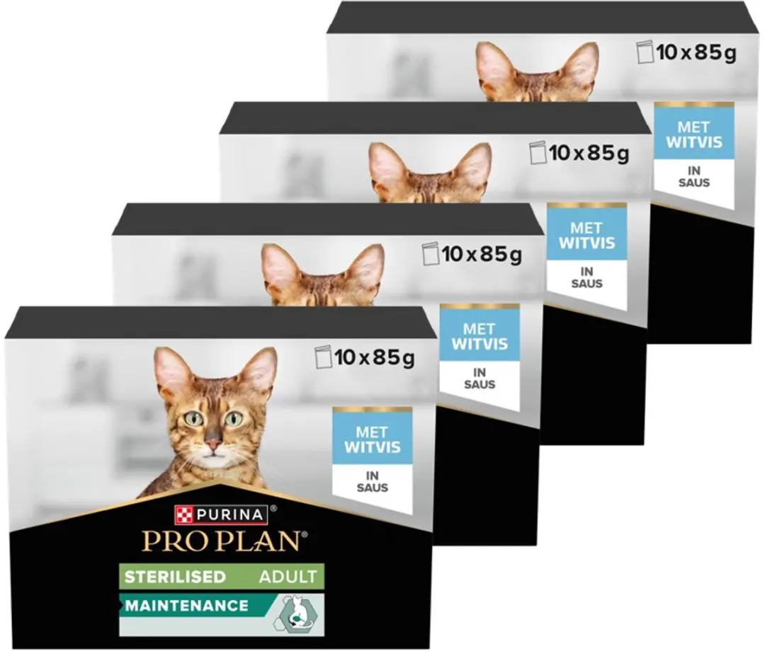 Pro Plan Kat Pouch Adult Sterilised Vis