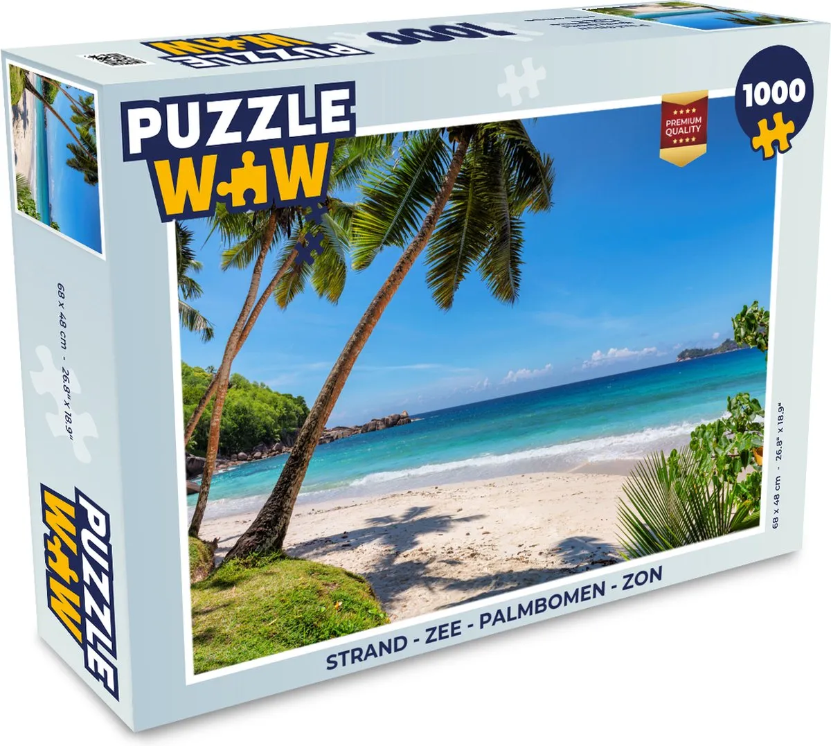 PuzzleWow Legpuzzel 1000 Stuks