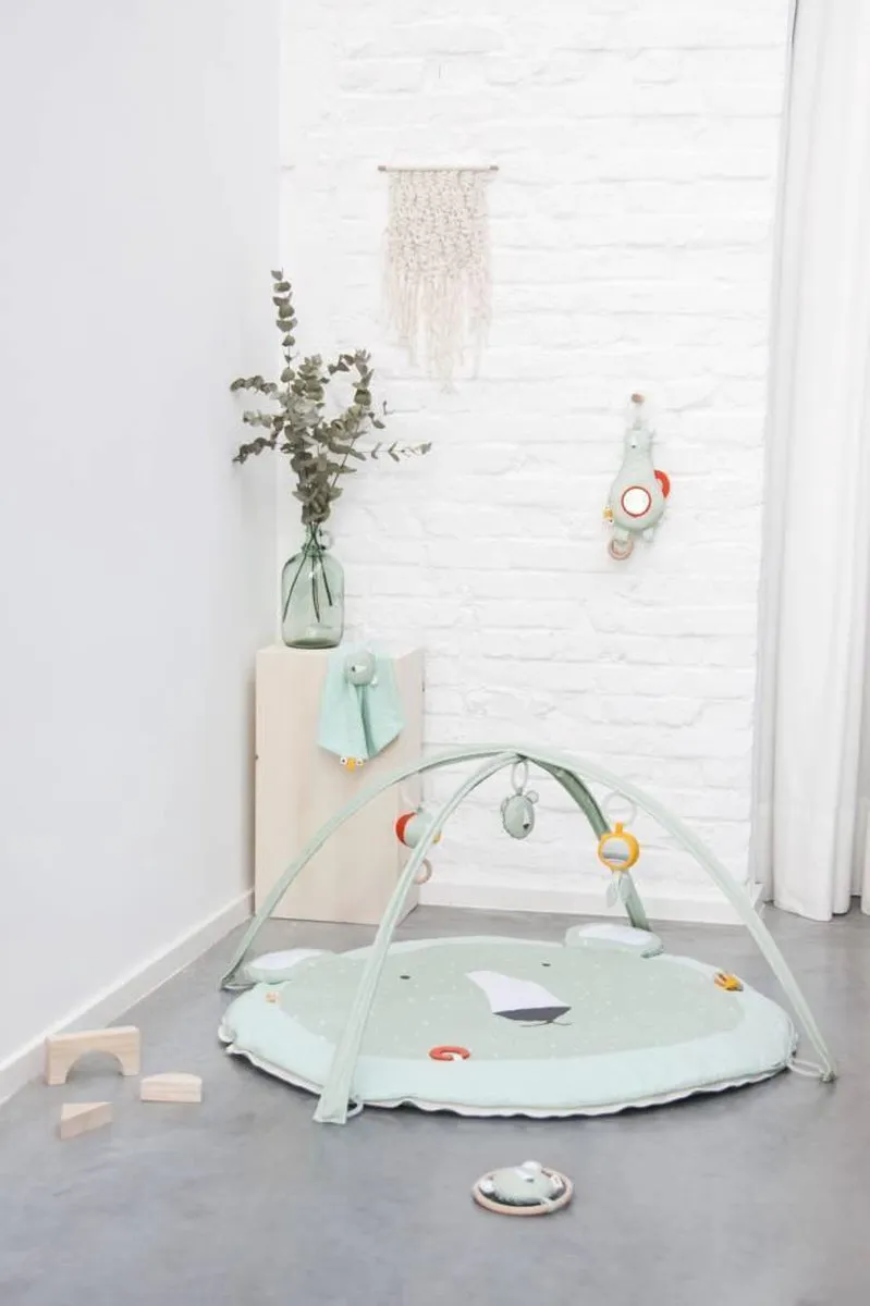 Trixie Activiteiten Speelmat Mr. Polar Bear - Groen