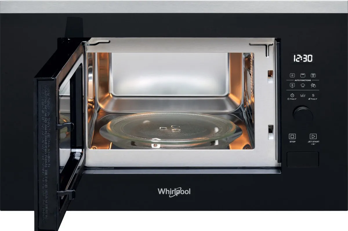 Whirlpool WMF201G Magnetron 20L 800W - Zwart/Roestvrijstaal