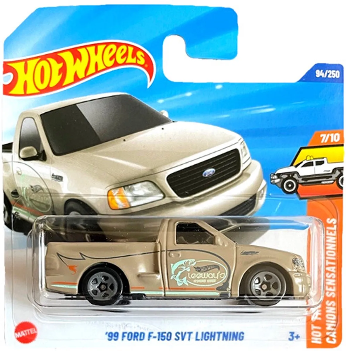 Hot Wheels '99 Ford F-150 SVT Lightning 21A