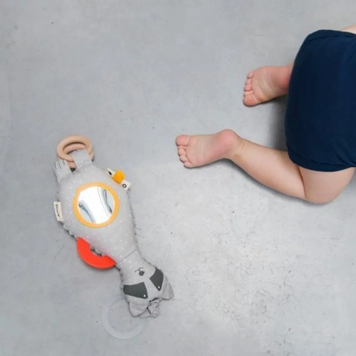 Trixie Baby Activiteitenknuffel Mr. Raccoon - Grijs