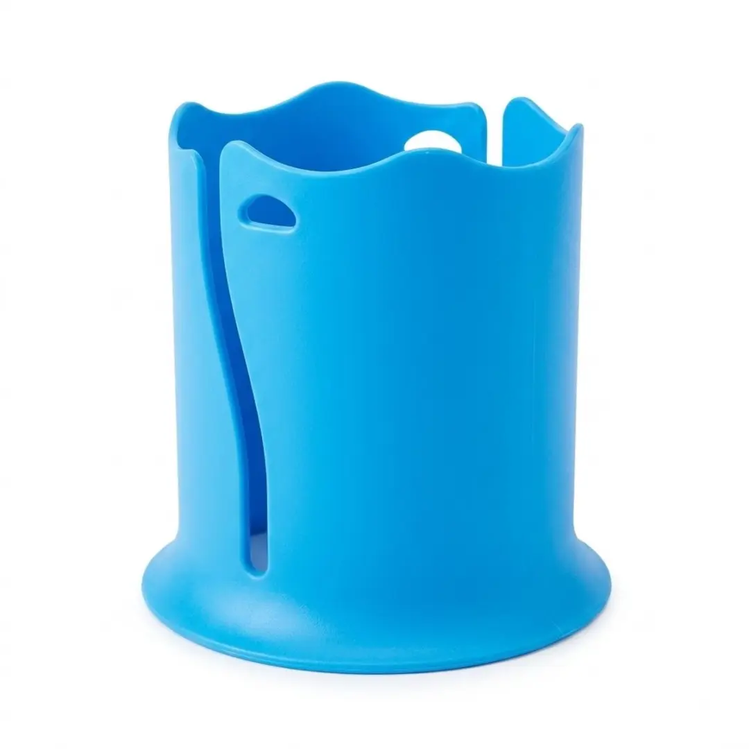 Blauwe bekerhouder voor op kajak en SUP board