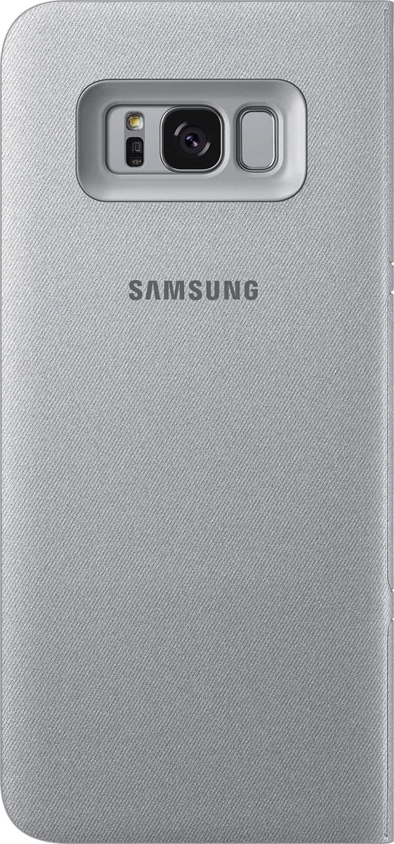 Samsung Galaxy S8+ LED View Cover EF-NG955PSEGWW - Zilver - afbeelding 6 van 6