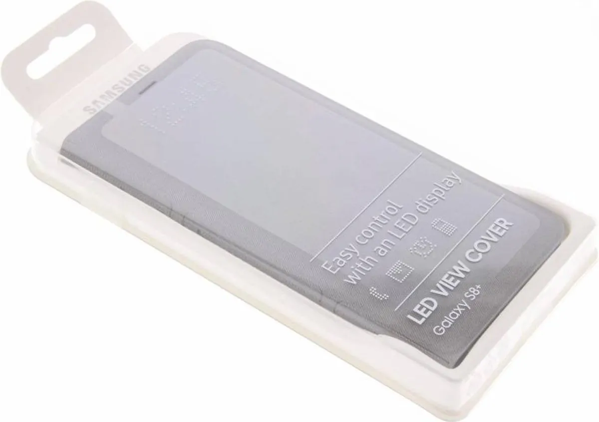 Samsung Galaxy S8+ LED View Cover - Zilver