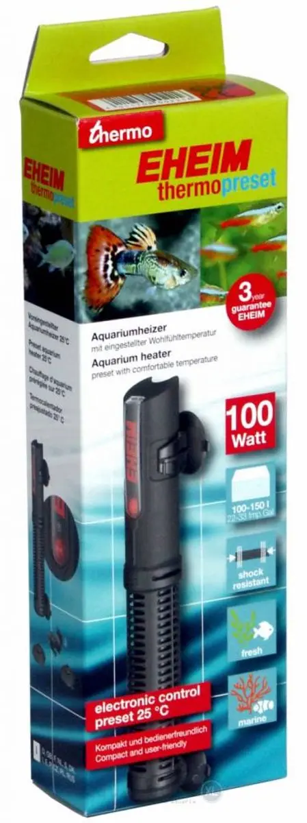 Eheim Thermopreset 50 Aquariumverwarming 168,5mm - Blauw - afbeelding 5 van 6