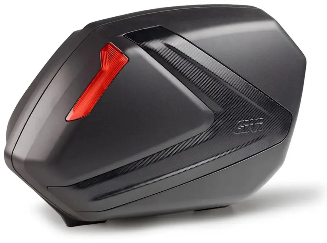 Givi V37NN Zijkoffer Set - Zwart/Rood - afbeelding 2 van 2