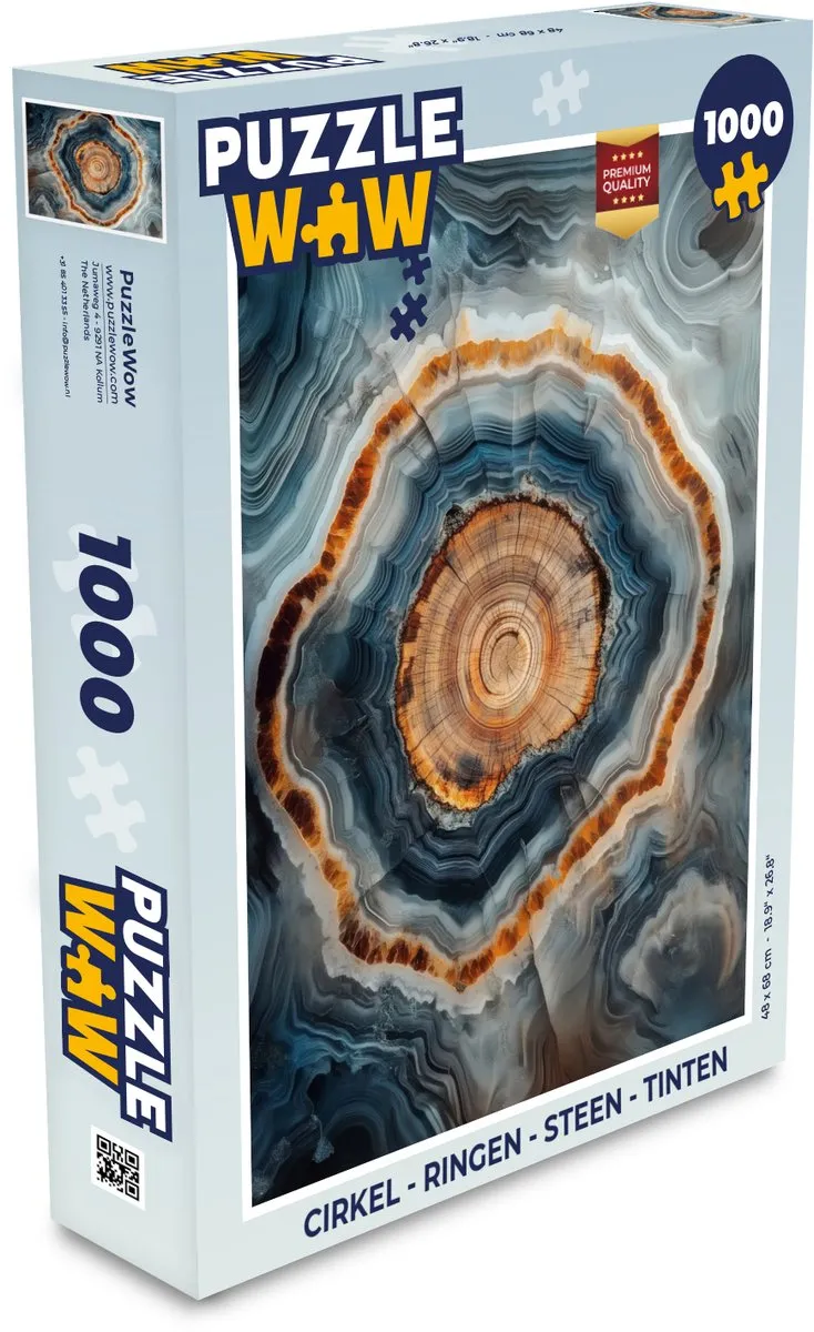 PuzzleWow Legpuzzel 1000 Stukjes