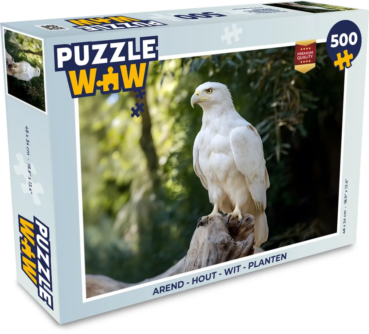 PuzzleWow Arend Legpuzzel 500 Stuks