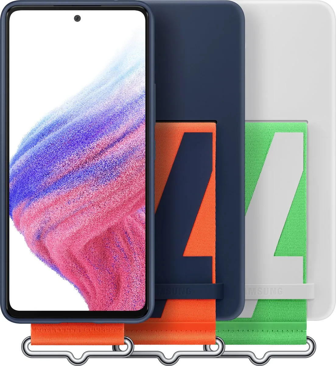 Samsung Silicone Hoesje EF-GA536TNEGWW - Blauw