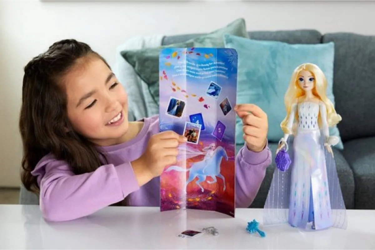 Disney Frozen Elsa Draaien en Ontdekken Pop - Multi