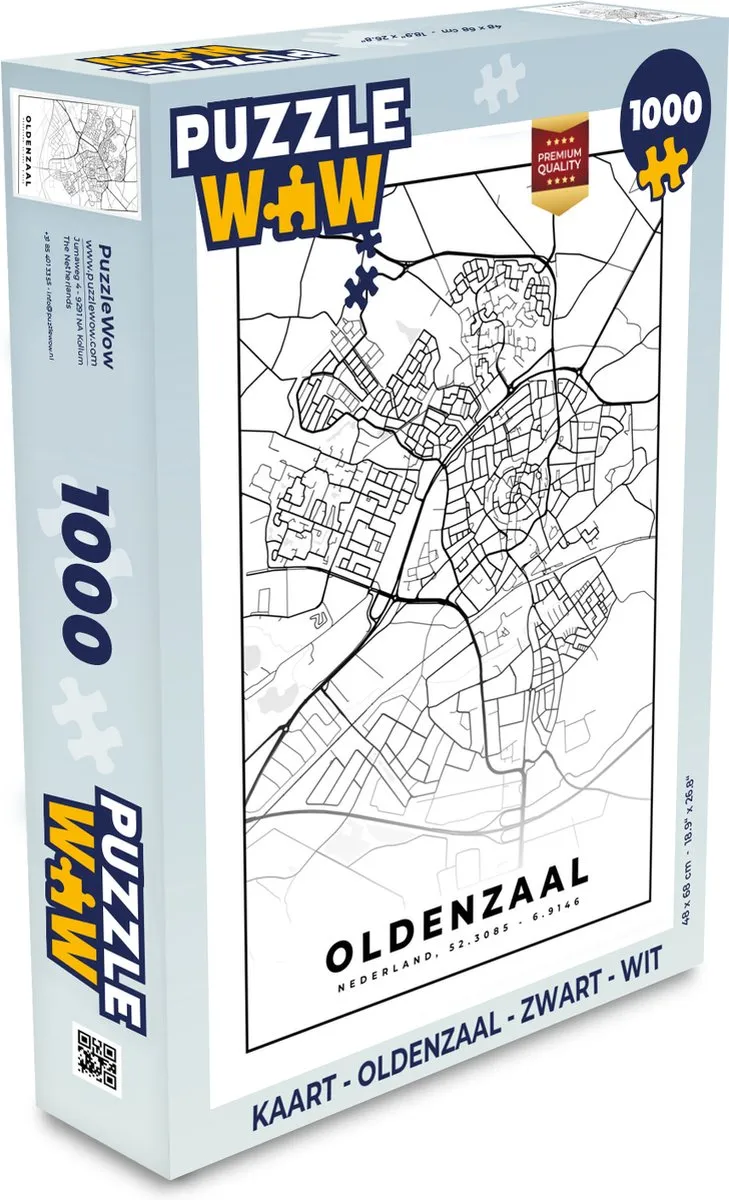 PuzzleWow Oldenzaal Legpuzzel 1000 Stuks