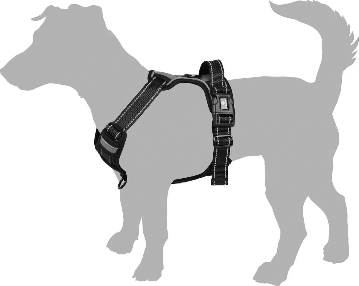 Flamingo Balou Harnas Honden XL 80-105cm - Groen