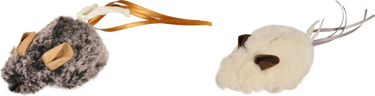 Flamingo Pluche Muis Kattenspeelgoed