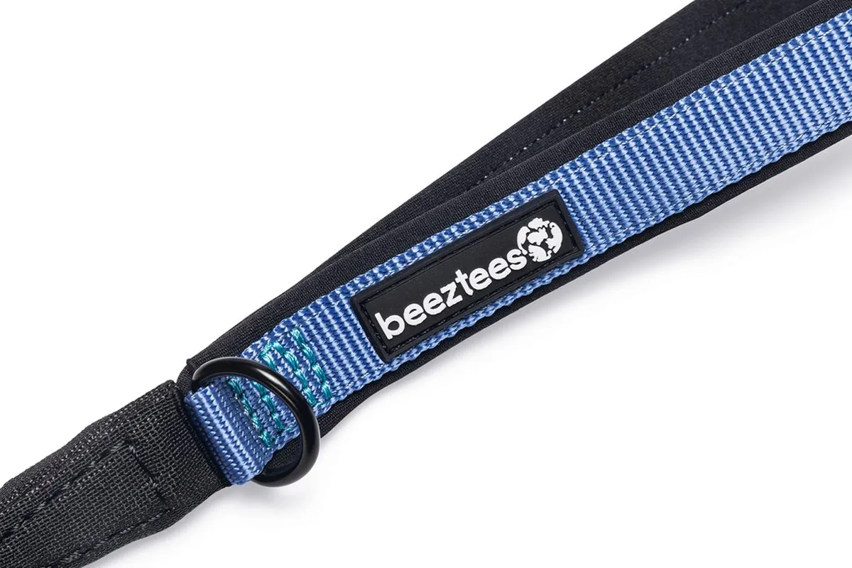 Beeztees Premium Parinca Hondenriem - Blauw 180x1,2cm