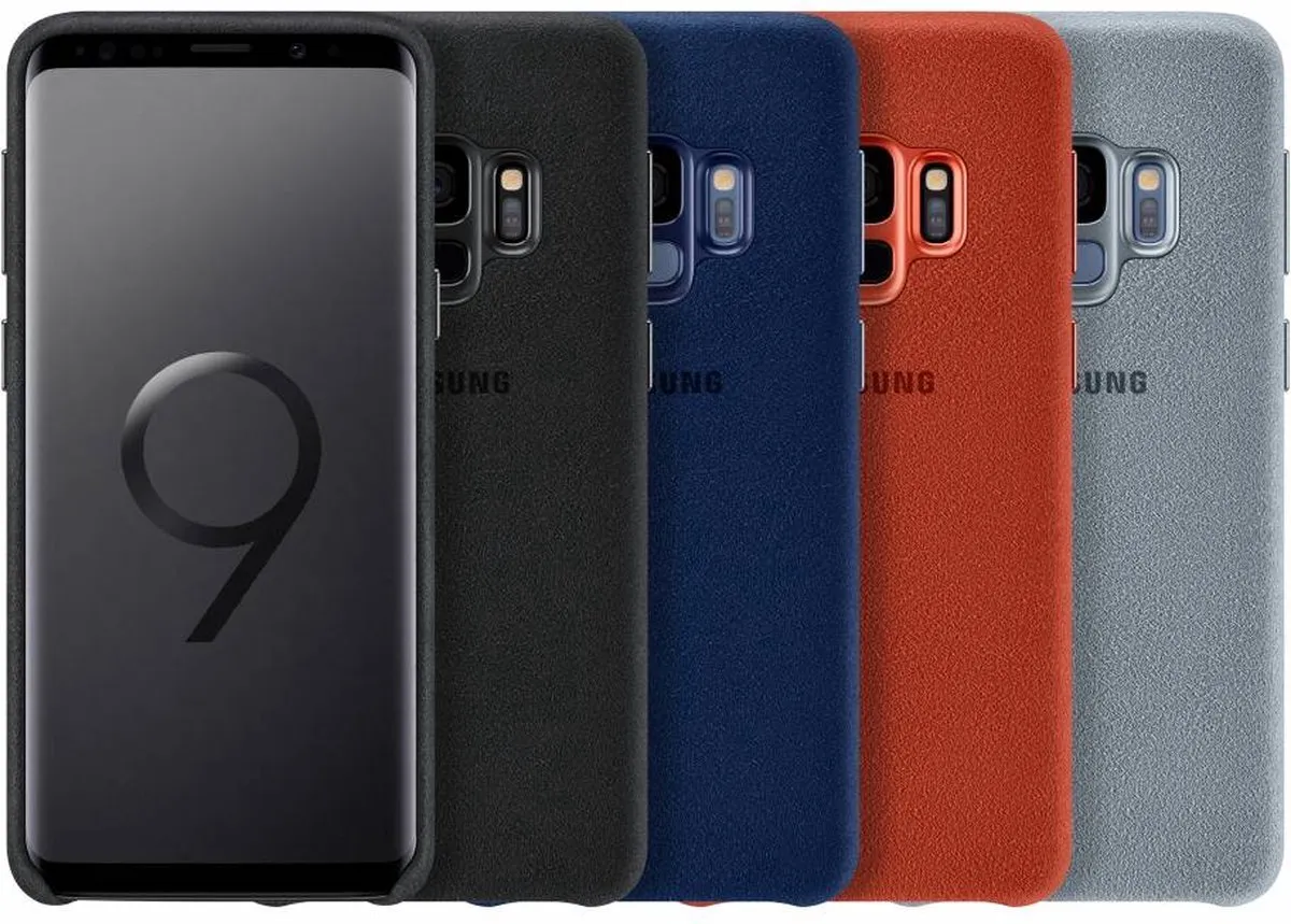 Samsung Galaxy S9 Alcantara Hoesje - Rood EF-XG960AREGWW