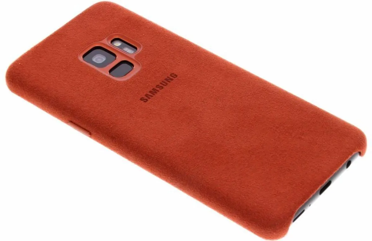Samsung Galaxy S9 Alcantara Hoesje - Rood EF-XG960AREGWW