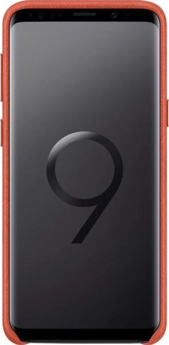 Samsung Galaxy S9 Alcantara Hoesje - Rood EF-XG960AREGWW