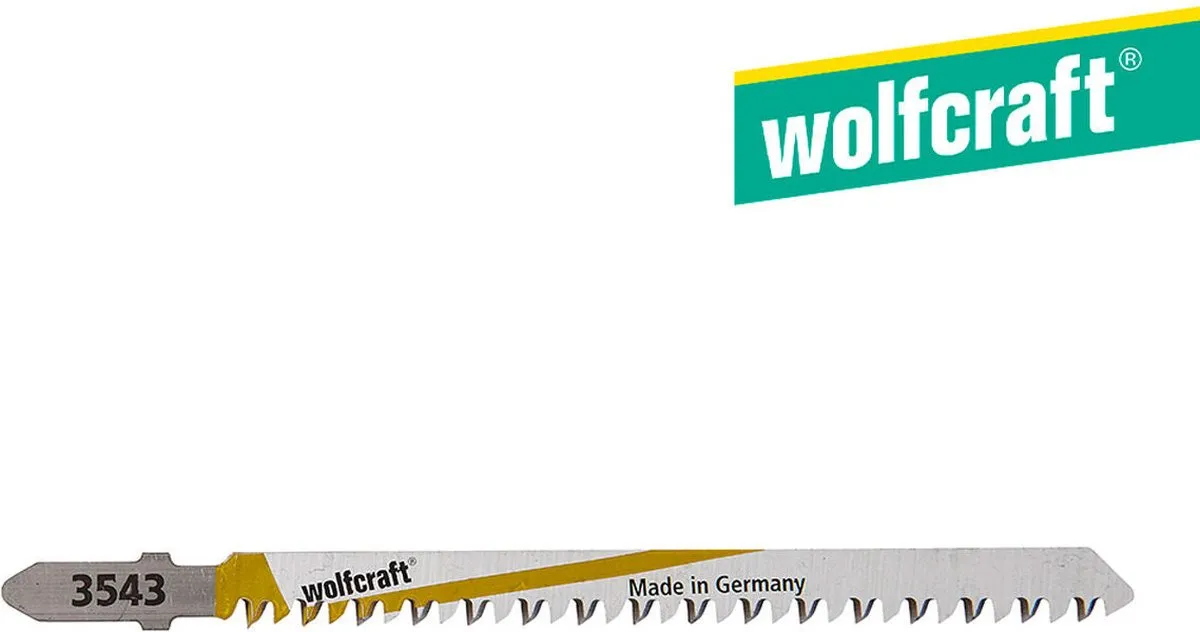 Wolfcraft Decoupeerzaagblad HCS 3543000 - 2 Stuks