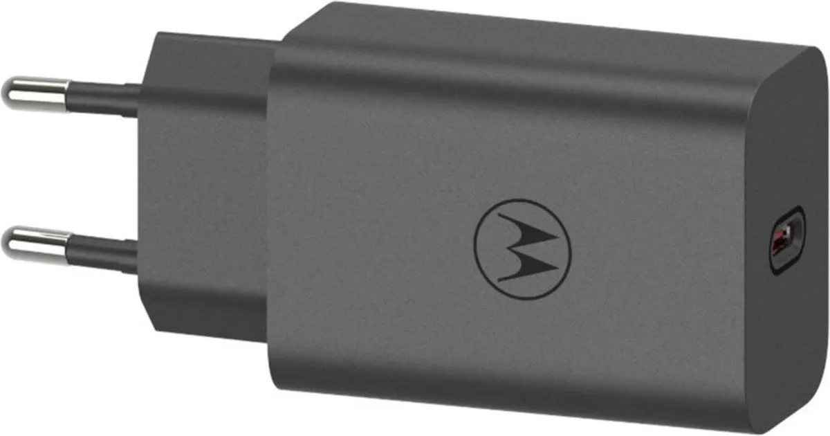 Motorola TurboPower 68W Thuislader - USB-C Kabel SJMC682 - Zwart