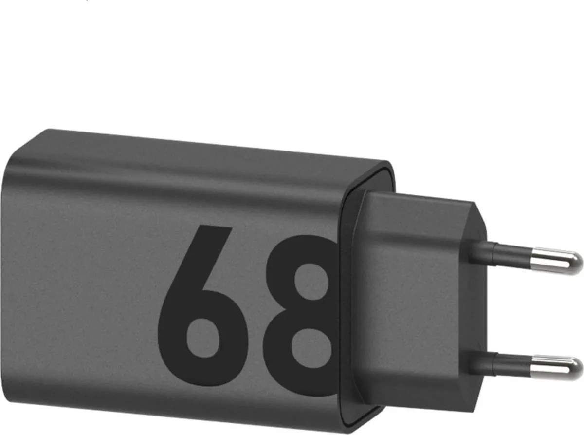 Motorola TurboPower 68W Thuislader - USB-C Kabel SJMC682 - Zwart - afbeelding 6 van 6
