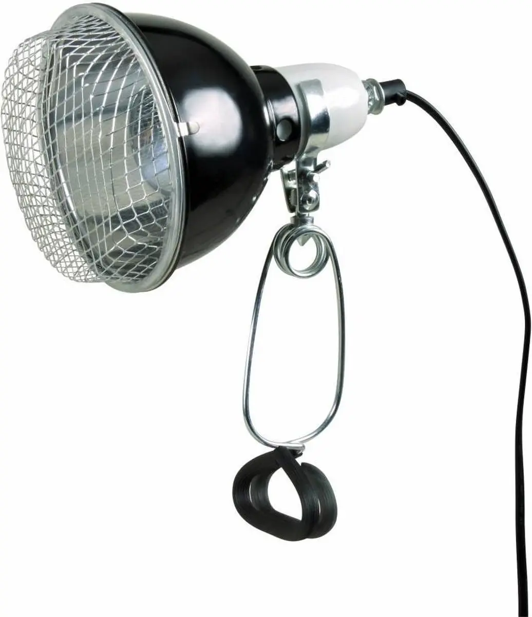 Trixie Reptiland Reflectorklemlamp TX-76071 - 250W - Zwart - afbeelding 6 van 6