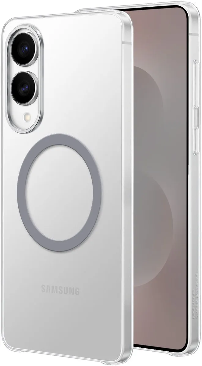 Samsung Doorzichtige Magnetenhoes Galaxy S25 Edge - Zwart - MPN 4897138060398