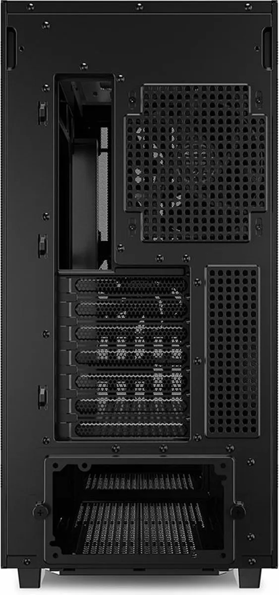 Sharkoon REBEL C70M Full Tower - 4 Ventilatoren - Zwart/Hout
