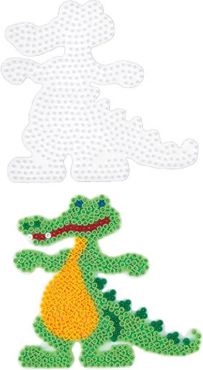 Hama Krokodil/Draak Strijkkralenbord
