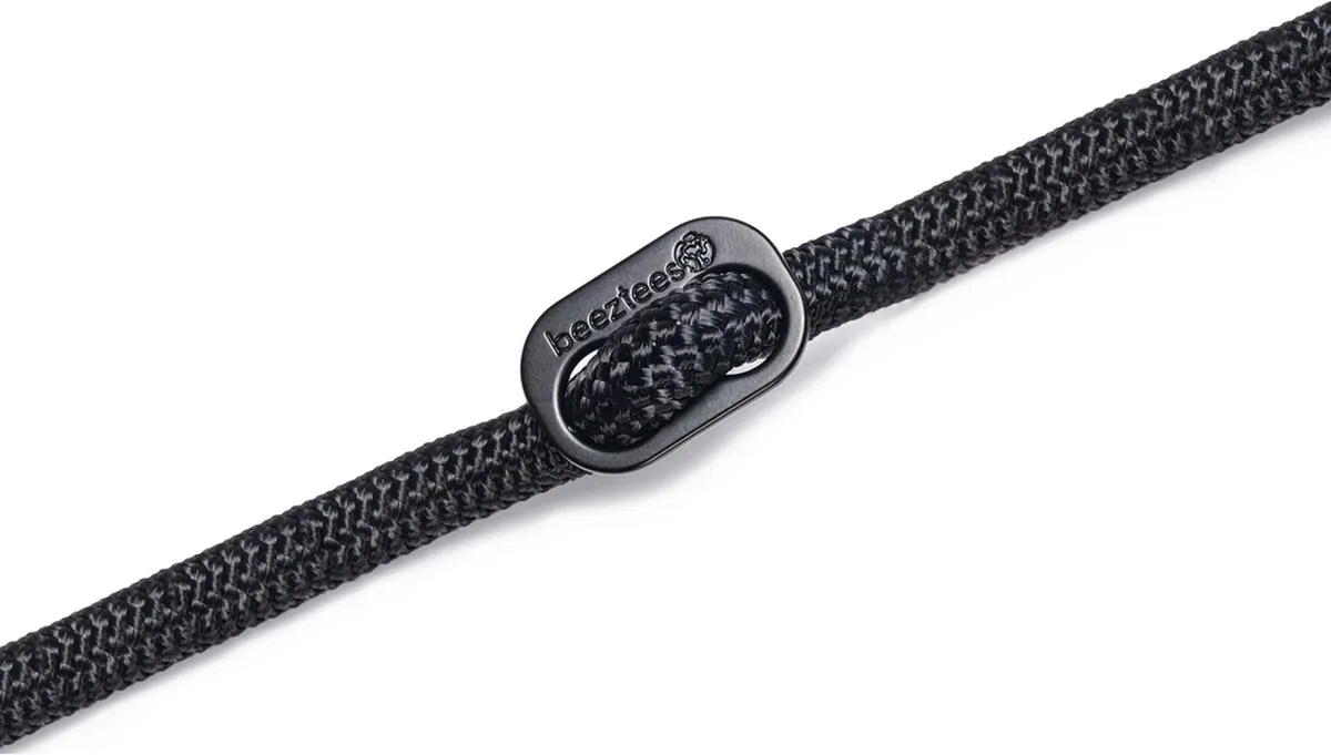 Beeztees Premium Parinca Hondenhalsband - Zwart 45x1